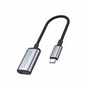 باورلوجي كيبل يو إس بي سي إلى إتش دي إم آي مضفر - دقة 4ك 60 هرتز (رمادي)