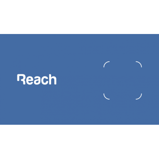 Reach Top Business Card (Blue)