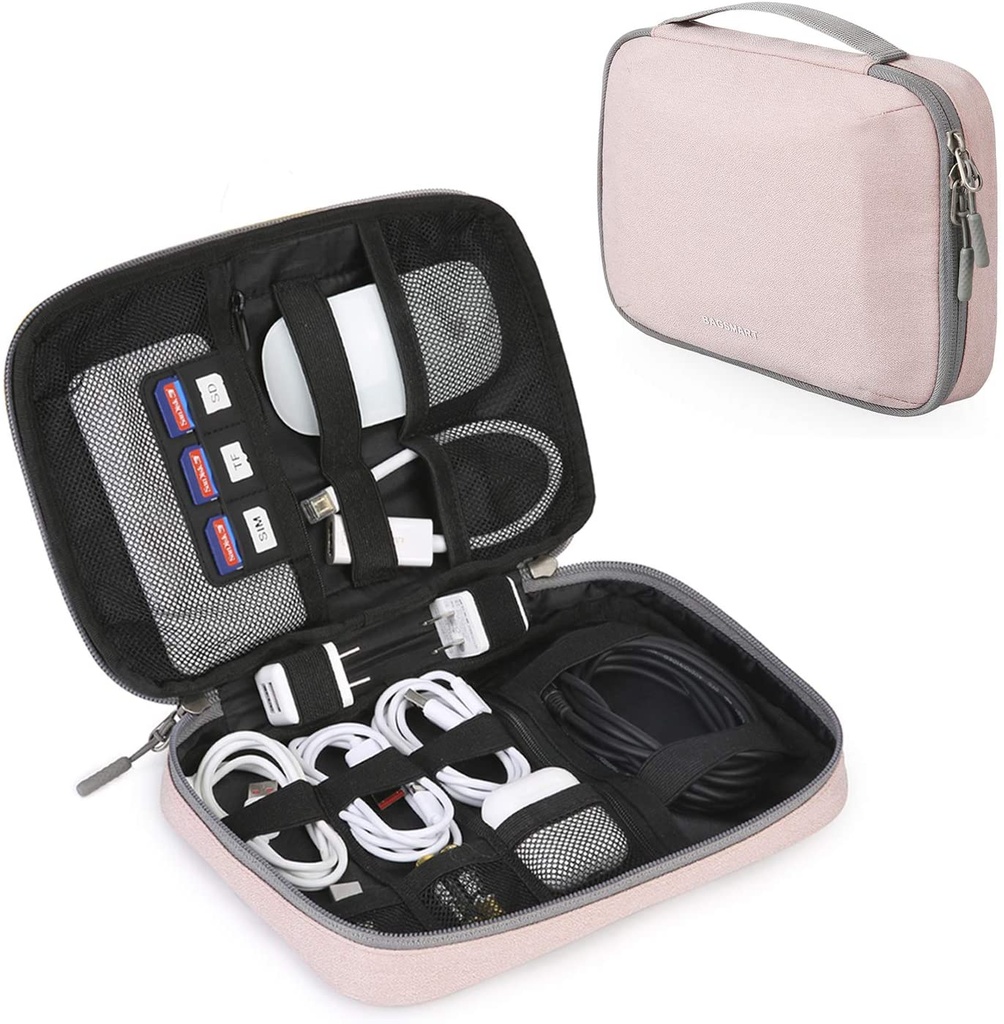 Bagsmart Neo Diamond Electronic Organizer (Pink)