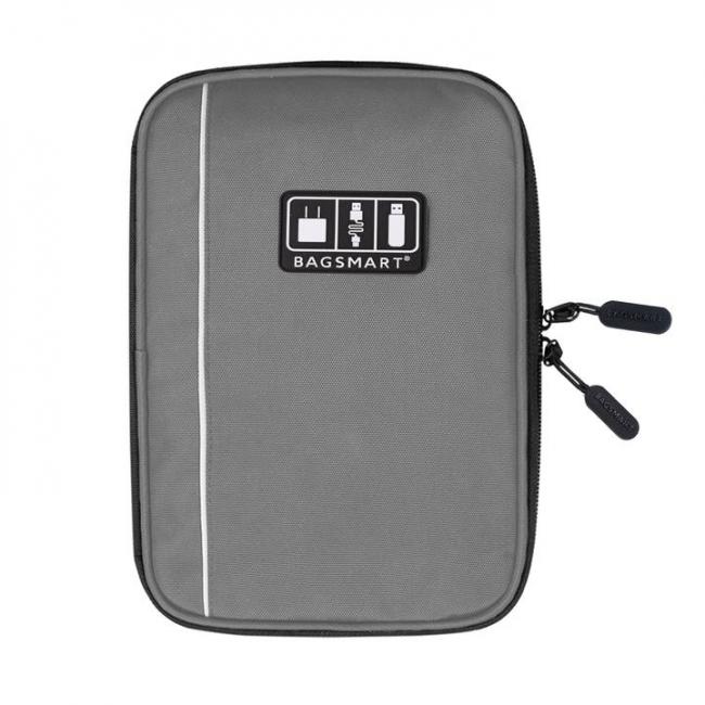 Bagsmart Glendora Electronics Organizer (Light Gray)
