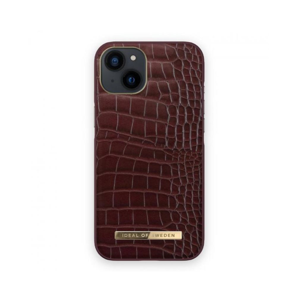 Ideal of Sweden Atelier Case for iPhone 13 (Scarlet Croco)