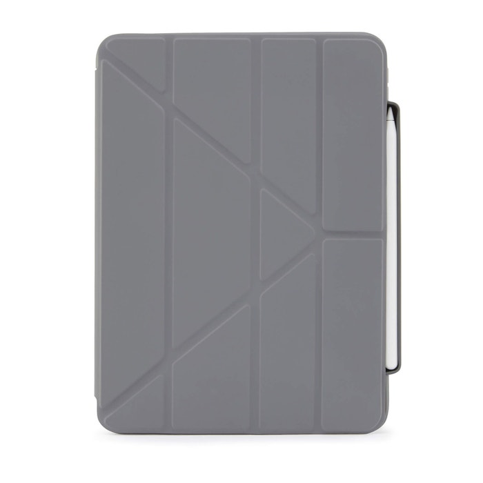 Pipetto Origami Pencil Case for iPad Mini 6 (Dark Grey)