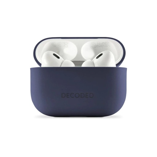 [D23APP2C1SMNY] Decoded Silicone Case Airpods Pro 1 & 2 (Navy Marine)