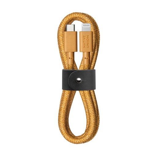 [BELT-CL-KFT-2-NP] Native Union Belt Cable USB-C to Lightning 1.2m (Kraft)