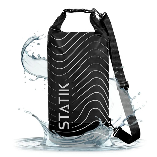 [PUP-0822-NF-BLK] Statik Marcase Waterproof Bag 10L (Black)