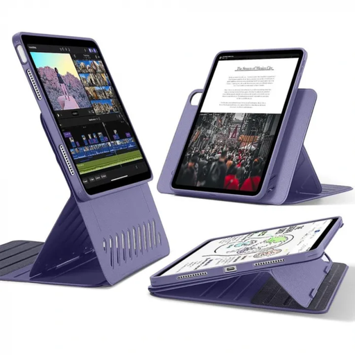 [1B2040403] كفر ESR Shift المغناطيسي لجهاز iPad Air مقاس 13 بوصة (إصدار 2024) – بنفسجي