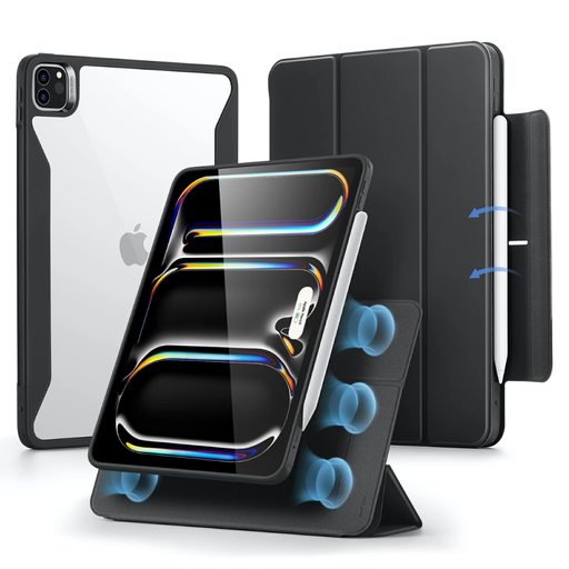 [1B1990103] كفر ESR Rebound Hybrid 360 لجهاز iPad Pro مقاس 11 بوصة (إصدار 2024) – أسود