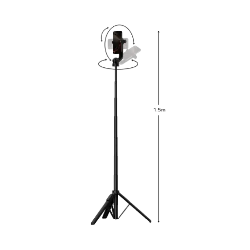 [KM17D] Momax 1-Snap Pole Magnetic Selfie Stick 