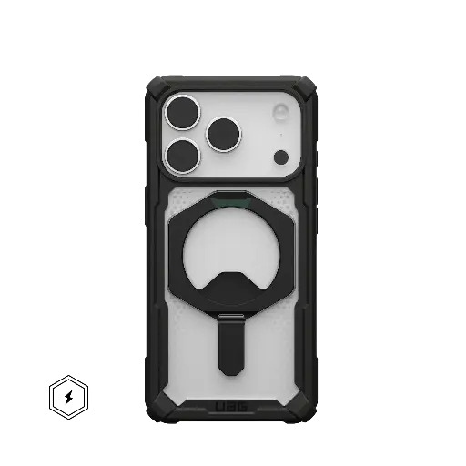 [11452711404G] UAG Plasma XTE Magsafe Case for iPhone 17 Pro (Black/Clear)