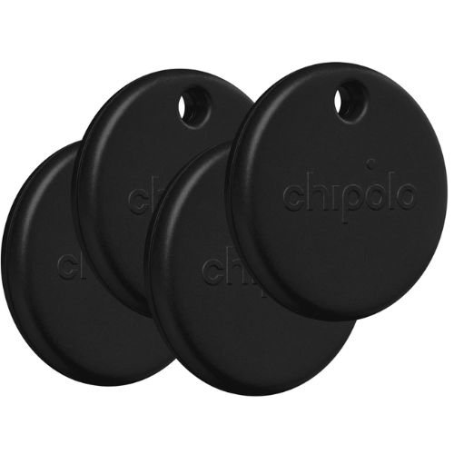 [RWS.0000007] Chipolo POP Tracker for Apple/Android Finder 4-Pack (Black)