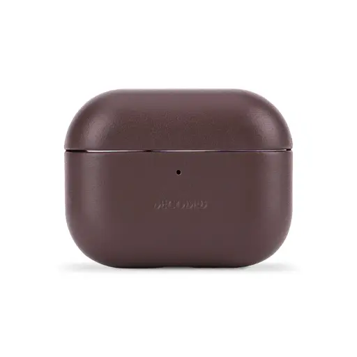 [D26APP3C2CHB] Decoded Leather Case for AirPods Pro 3 (Chocolate)
