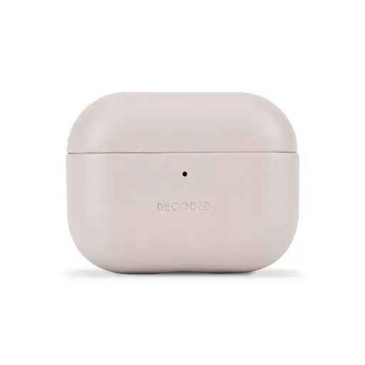 [D26APP3C2CY] Decoded Leather Case for AirPods Pro 3 (Clay)