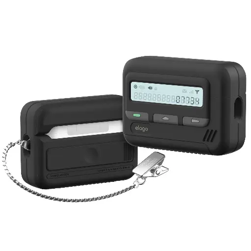 [EAPP3PAGER-HANG-BK] Elago Pager Case AirPods Pro 3 (Black)