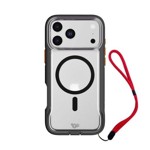 [T21-11342] Tech21 EvoPro Magsafe Case for iPhone 17 Pro Max (Clear/Black)