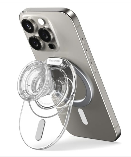 [SMA-TIPI-STAN-CR] Sinjimoru M-Tipi Tok Stand Magsafe (Clear)