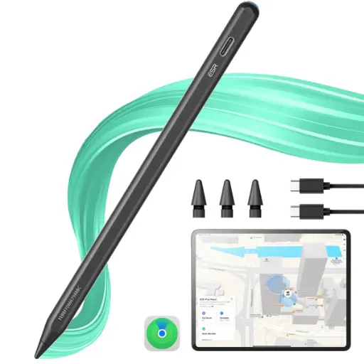 [6C00601] ESR Geo Digital Pencil With Find My (Black)