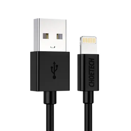 [IP0027] Choetech MFI USB - Lightning Cable 1.8M (Black)