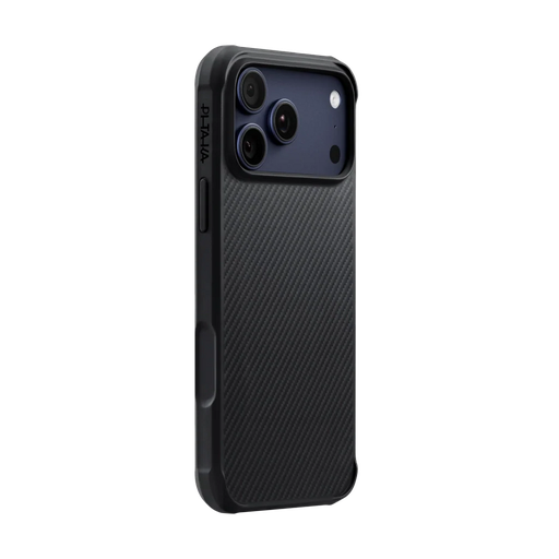 [KI1701BPM] Pitaka 17 Pro Max Ultra Slim Case (Black/Grey)