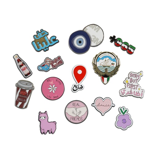 [Metal Sticker Pins 3M (Assorted 10+5)] Metal Sticker Pins 3M (Assorted 10+5)