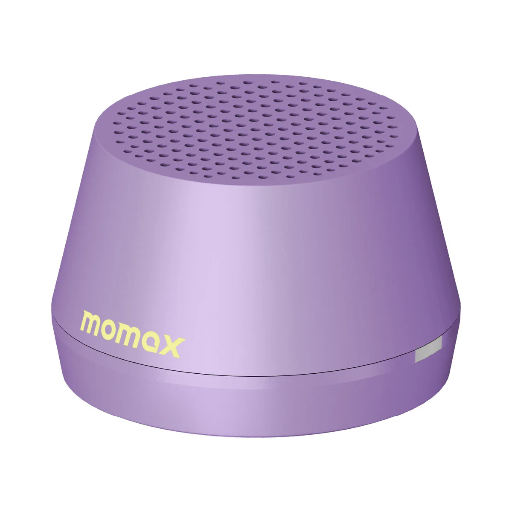 [BS8U] Momax 1-VIBE GO LITE Magnetic Wireless Speaker (Purple)
