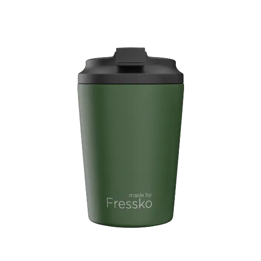 [9350136001732] Fressko Bino 227ml / 8oz Cup - Ceramic - Khaki