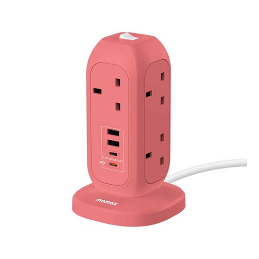 [US18UKP] Momax ONEPLUG 7-Outlet Power Strip With USB