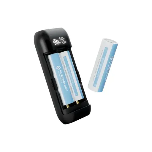 [PPBCHA61] Powerology Diy Cell 10000+5000mAh Powerbank (Black)