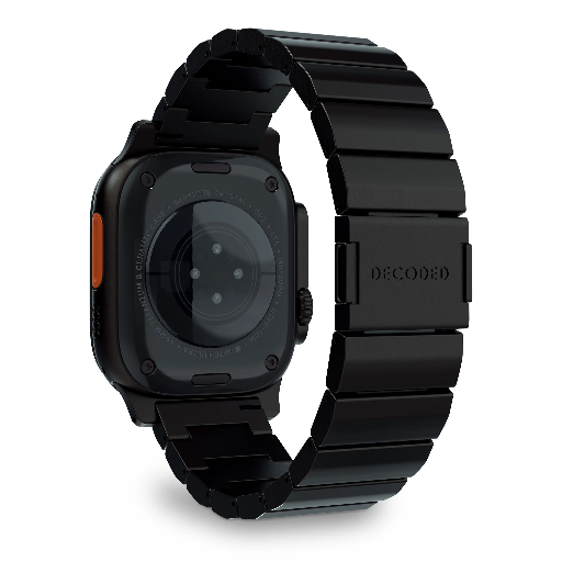 [D25AWS49TTS1TMBK] Decoded Titanium Strap for Apple Watch Ultra 1-2 (Black Titanium)