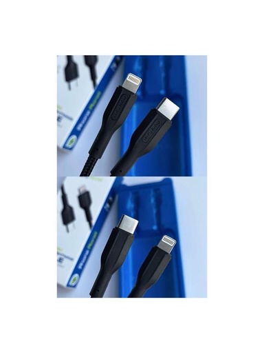 [PJ-CL-005-120-BK] Phone Planet Braided Type-C To Lightning Cable Charge & Data Sync 1.2M