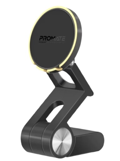 [VersaMount.Black] بروميت حامل كاميرا متوافق مع الماق سيف قابل للتمديد مع قاعدة قابلة للطي (أسود)