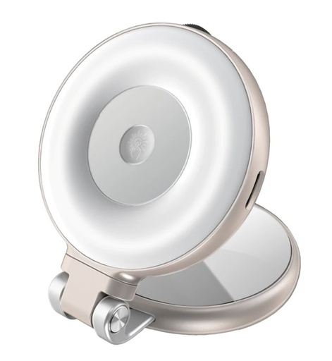 [MagHalo-Pro.RoseGold] Promate MagSafe LED Ring Light 360° Rotatable (Rose Gold) 