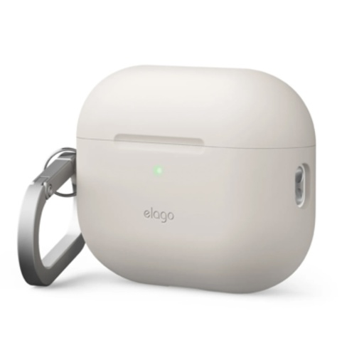 [EAPP3SC-HANG-ST] Elago Silicone Hang Case AirPods Pro 3 (Stone)