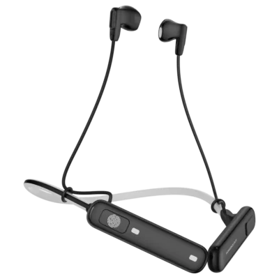 [PWA23WNKB] باورولوجي سماعات رقبة لاسلكية ومقاومة للماء 