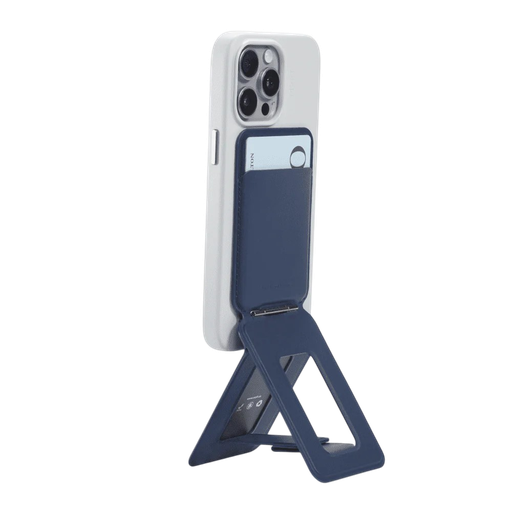 [MS027W-1-ME-NVBU] MOFT Tripod Stand & Wallet (Navy Blue)