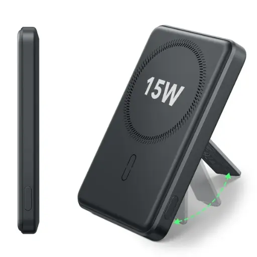 [2G52402] ESR MagSlim Kickstand Power Bank 10000mAh Qi2 (Black)