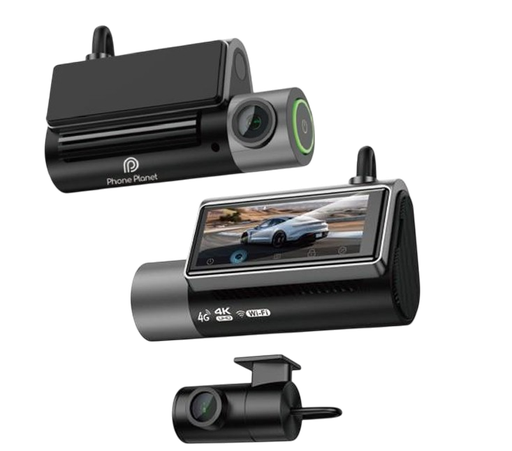 [PP-DC07] Phone Planet 2-IN-1  4G & WIFI Car Dash Cam 4K UHD