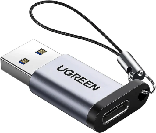 [US276-50533] UGREEN USB-A 3.0 to USB-C Adapter (Gray)