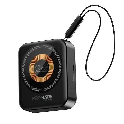 [AuraKit] Promate 16-in-1 Ultra Compack Multi-Functional Mobile Solution Kit • 15W MagSafe (Black)