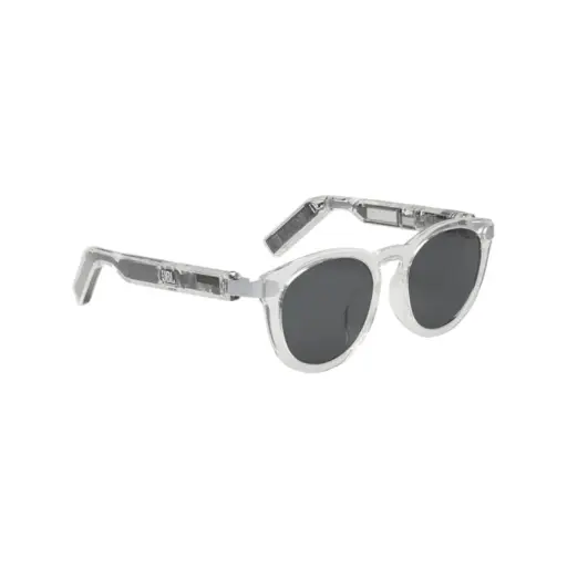 [JBLSGFRESPRL] JBL Soundgear Frames Audio Glasses Round Eye Shape (Pearl)