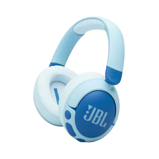 [JBLJR470NCBLU] جي بي ال سماعات رأس لاسلكية فوق الأذن مع إلغاء الضوضاء من (أزرق)