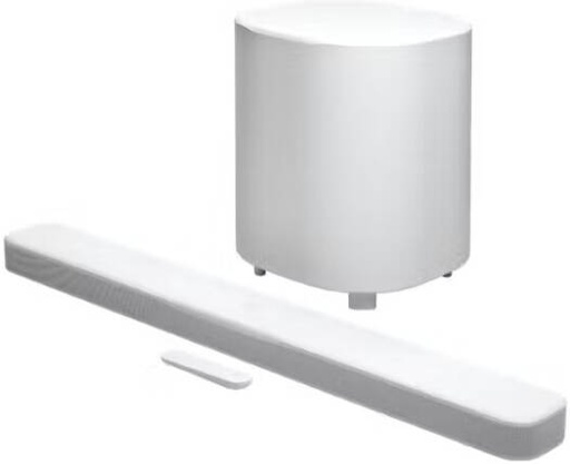 [JBLBAR500MK2WHT] JBL BAR 500 MK2 5.1 Channel Soundbar System with Dolby Atoms (White)