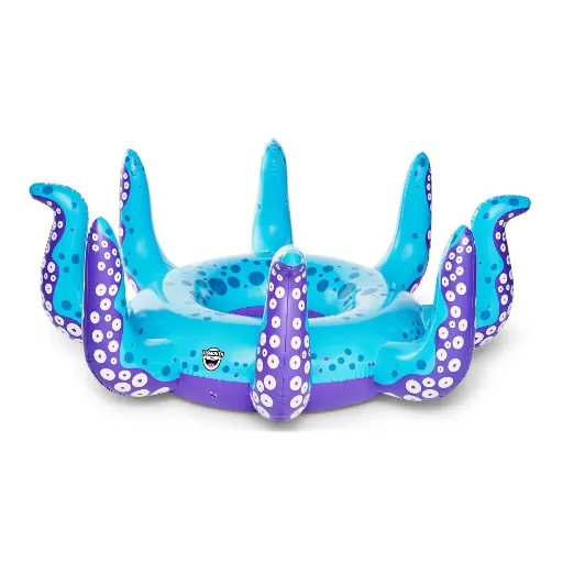 [BMPF-0060] Big Mouth Giant Octopus Pool Float (Blue)