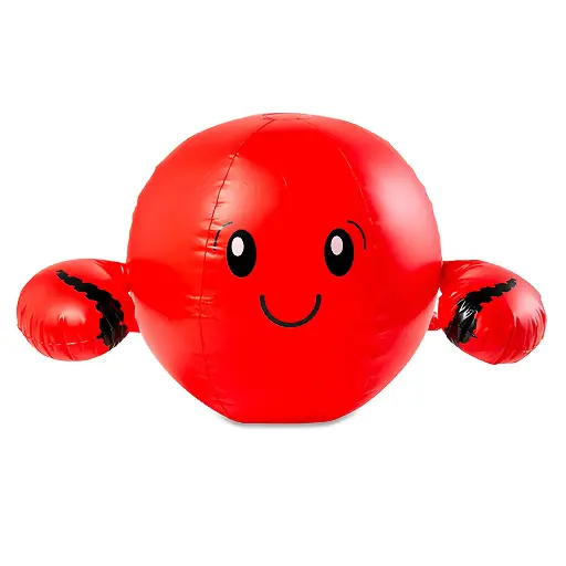 [BMBB-0005] Big Mouth Crab Beach Ball (Red)