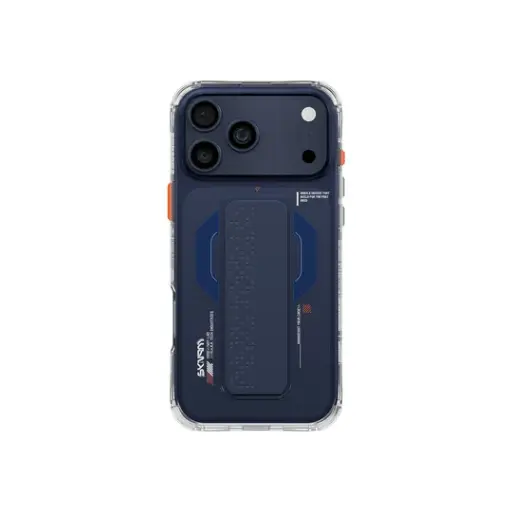 [SK-2025IPP6.3-AEGIS-BLU] SkinArma Aegis Mag-Charge Case for iPhone 17 Pro (Navy)