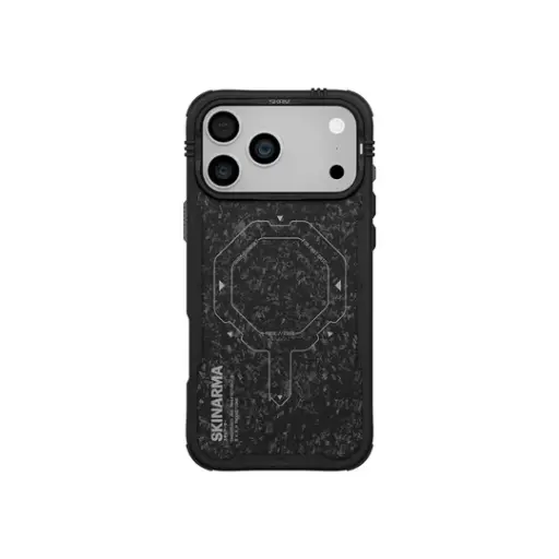 [SK-IP17PRO-VTOR-ONYX] كفر Skinarma Vektor Mag-Charge لهاتف iPhone 17 Pro (أونيكس)