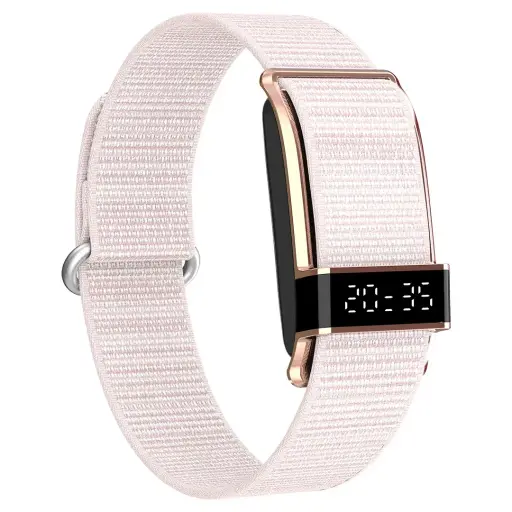 [PDS18PK] Porodo Trackfit Pro Smart Bracelet Fitness Tracker with Display APP (Pink)