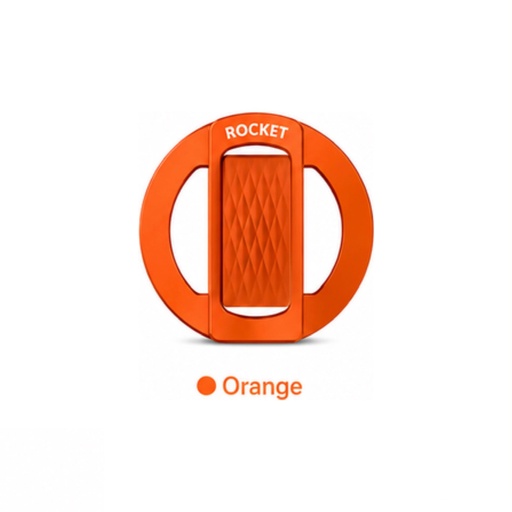 [Rocket-001117] Rocket Magnetic Phone Grip & Stand Holder (Orange)