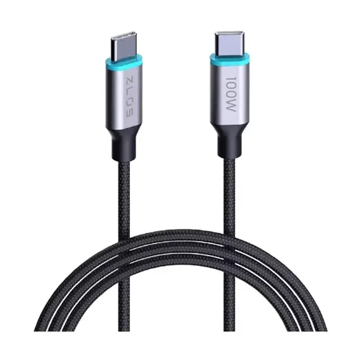 [ZLO-ZC13-ZHD] ZLOS Cable 100W USB-C to USB-C  Super Fast Charging 1.2M