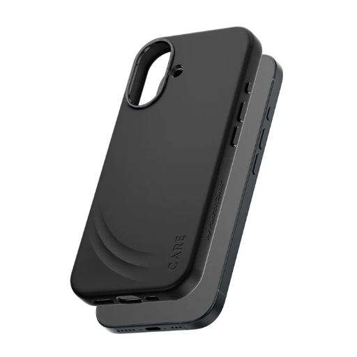 [CR24695] CARE by PanzerGlass Feature Flow Case for iPhone 17 (Black w. MagSafe)