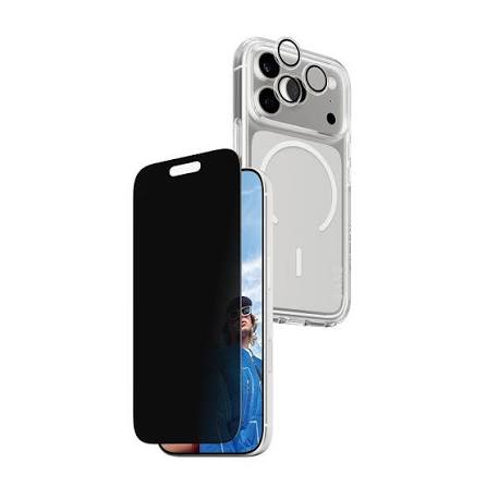 [CR34911] CARE by PanzerGlass 3-in-1 Bundle for iPhone 17 Pro Max (Privacy)